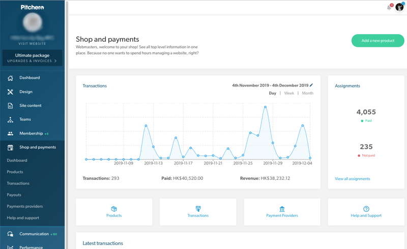 payments graph 