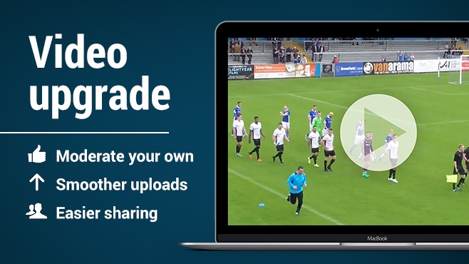 UPDATE – upload video quicker and easier