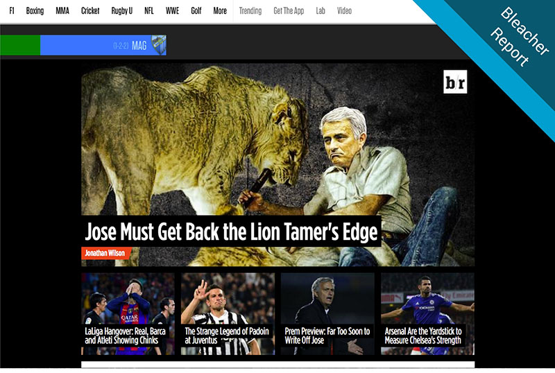 11 of the UK's best sports websites