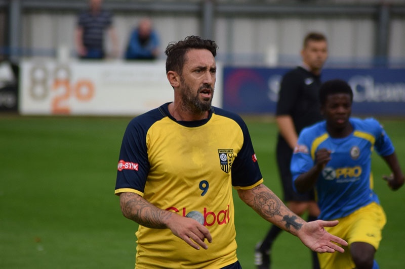 Jonathan greening playing for tadcaster albion