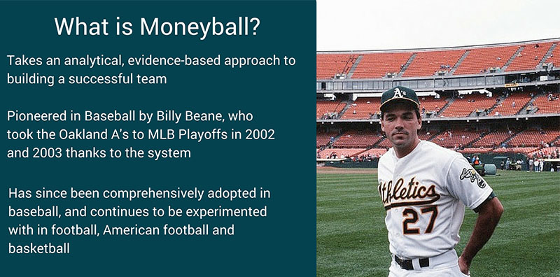 a factfile of the moneyball system