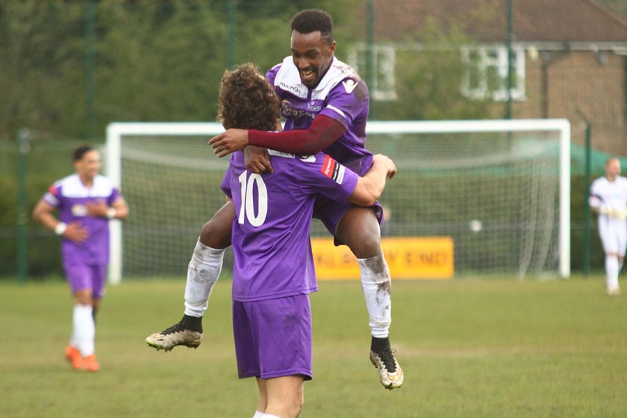 soccer team celebration